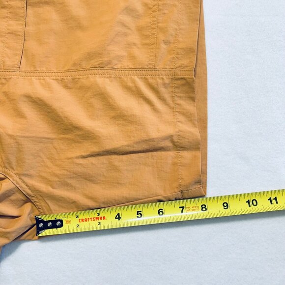 Eddie Bauer Men's Brown Ripstop Tech Short Size XL Adjustable Belt UPF 50 NWT - Picture 10 of 11